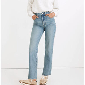 Madewell Perfect Vintage Jean Size 28 Straight Leg Cropped High Rise